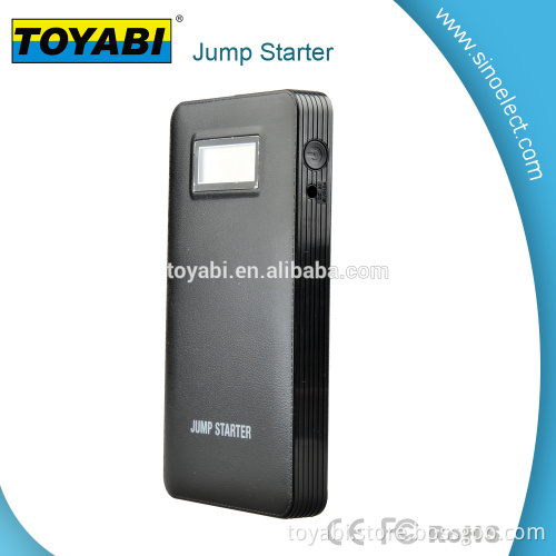 high-capacity 6000mAh quality Multi-function Car Jump Starter with Small Clamp Mobile Power Bank Battery Charger